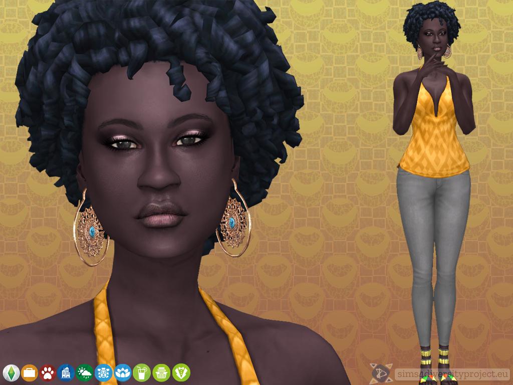Awa modèle Africaine