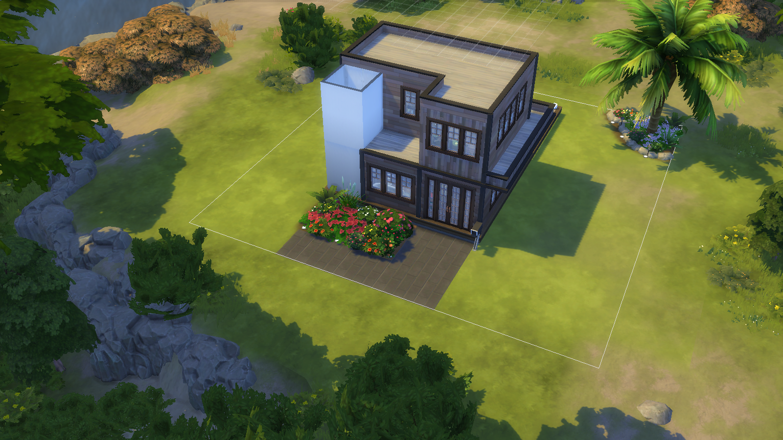 Simple modern home