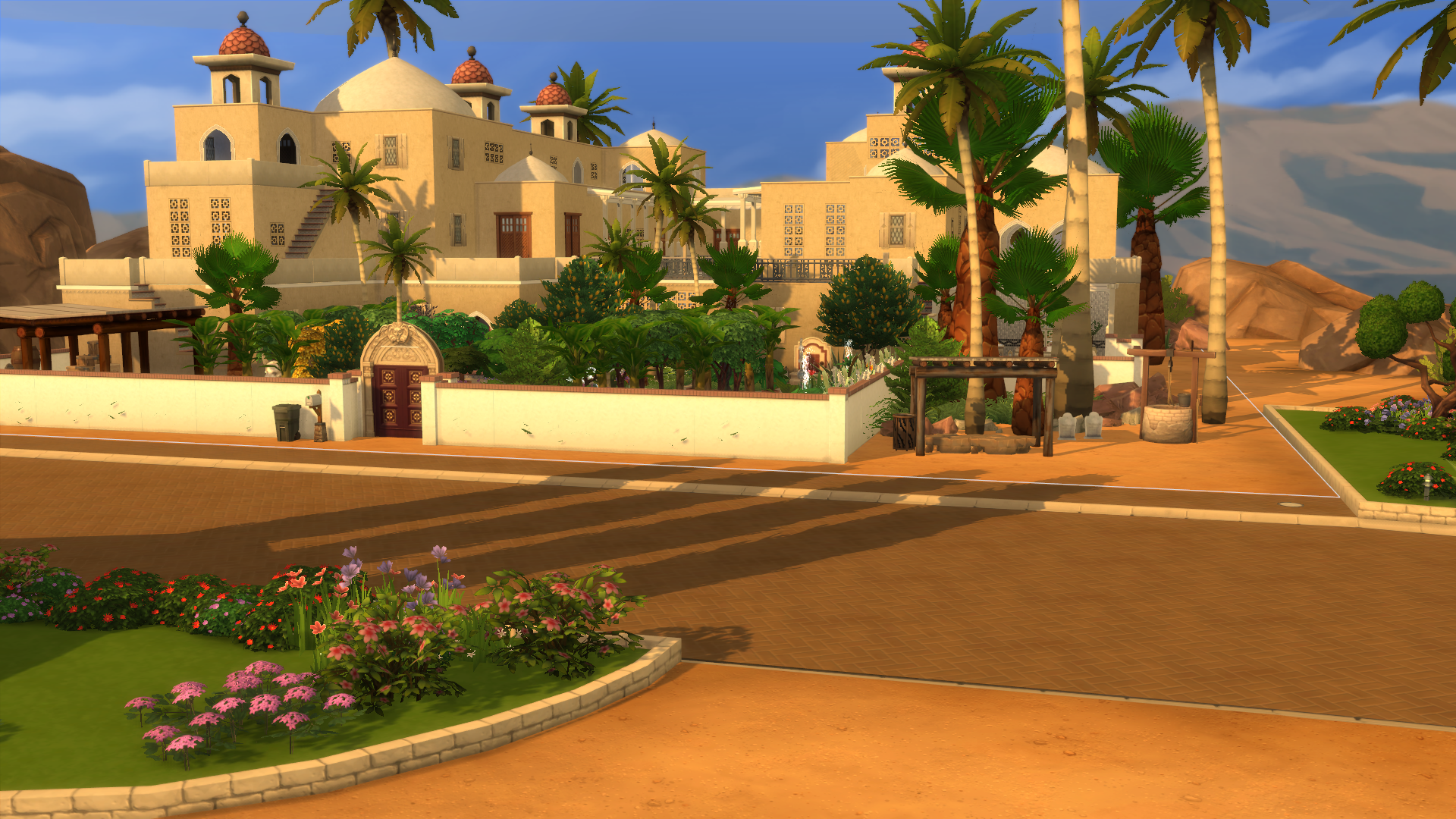 Oriental palace