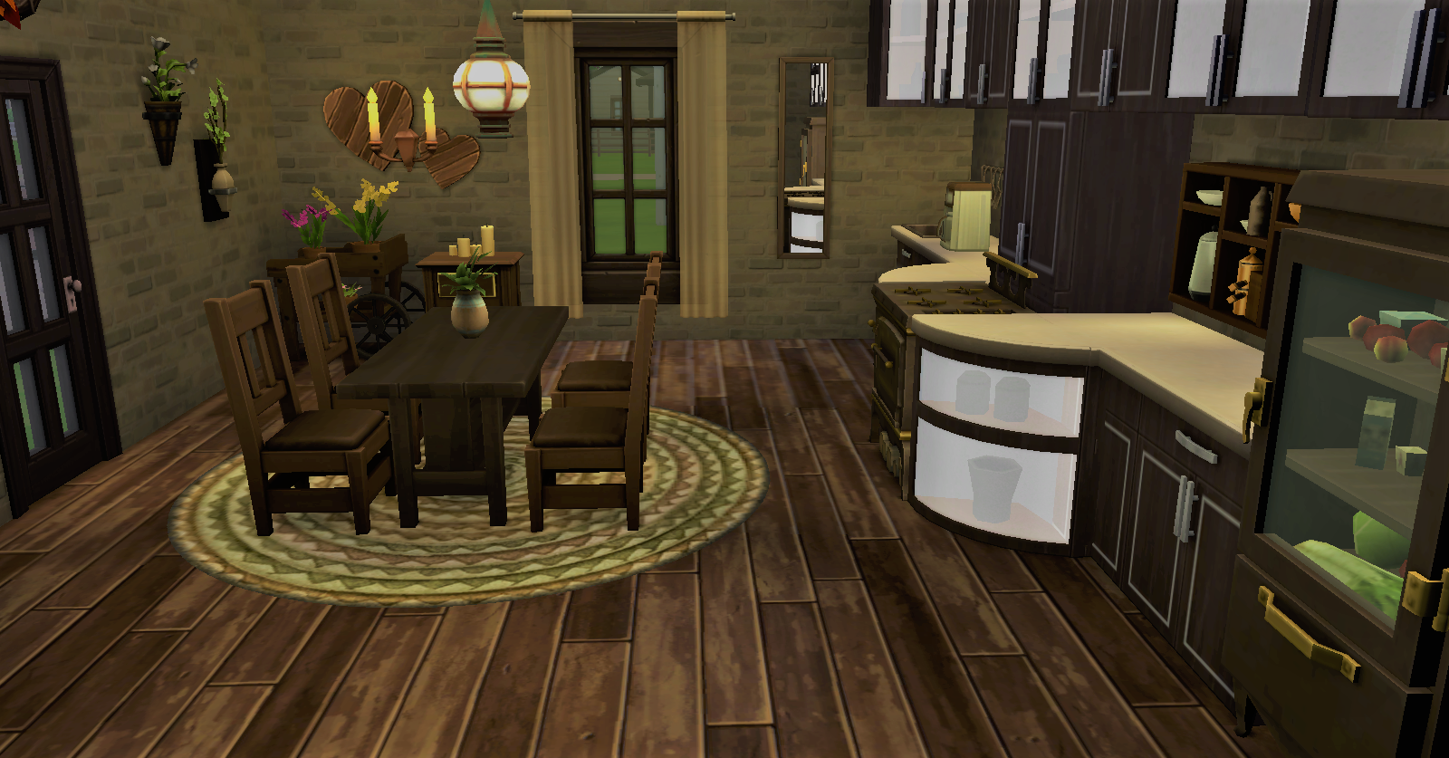 Rustic kitchen