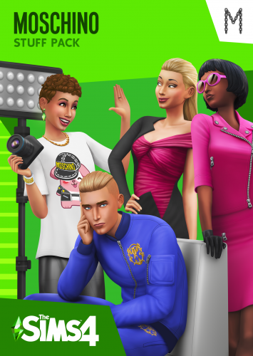 Plus d’informations sur «&nbsp;Les Sims 4 - Moschino - Kit d'objets 15 : Logos, Renders, Artwork&nbsp;»