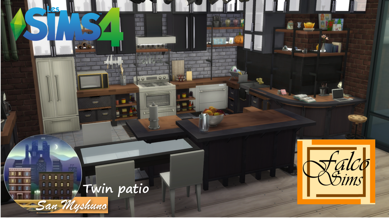 Twin patio