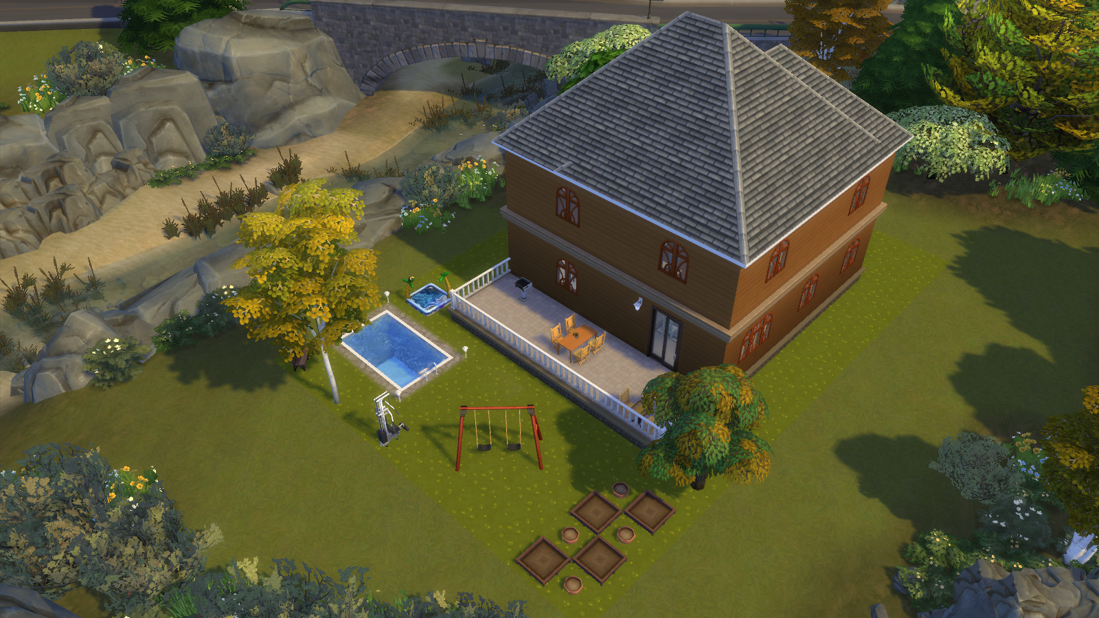 Le Confinement Idéal (challenge Sims 4)