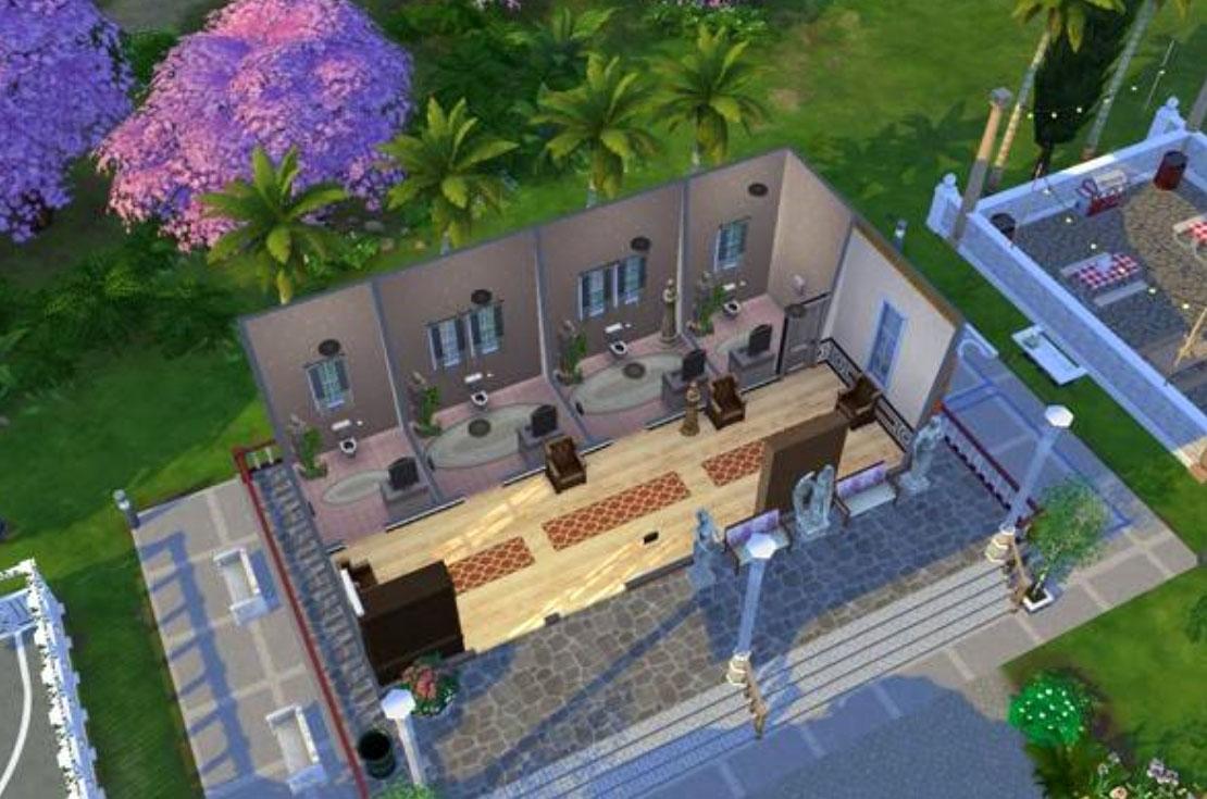 Sims 4 Game. Adventure Park