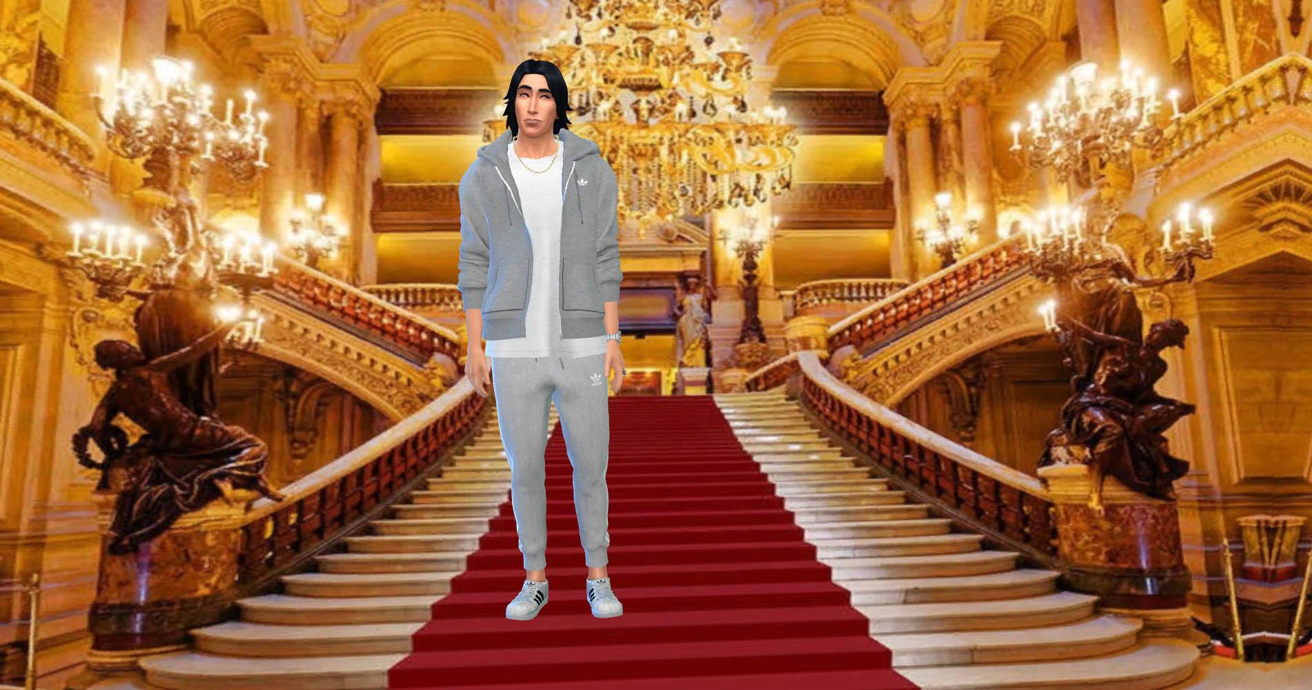 Kylo Ren Star Wars. Sim Character