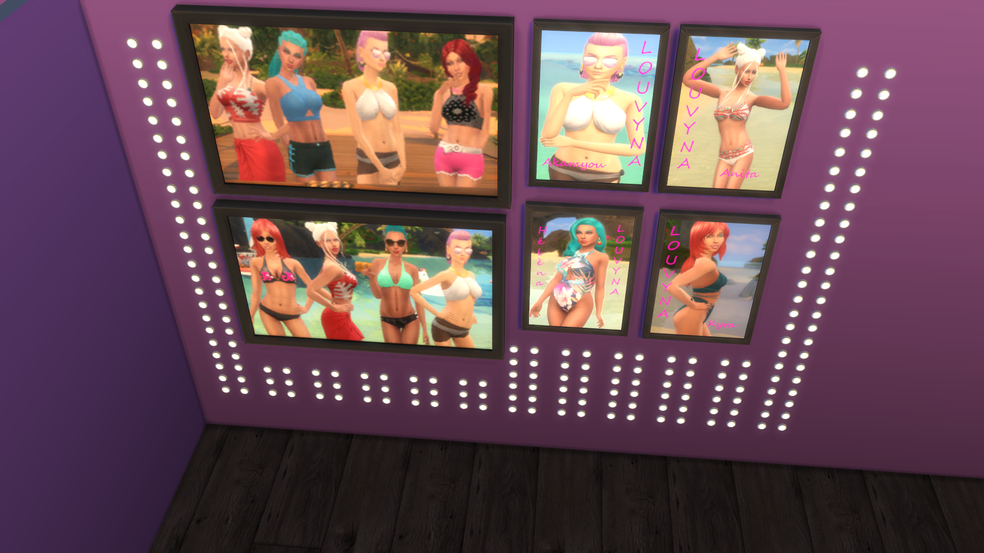 Poster du  groupe Louvyna