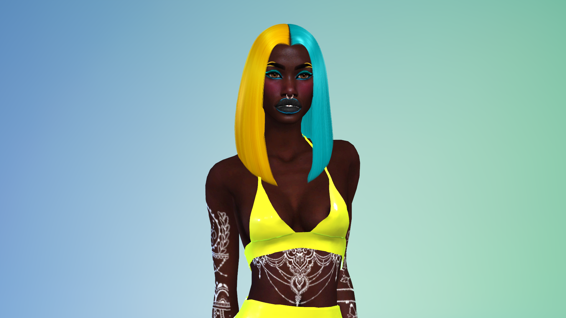 Vibrant female sim Keenan