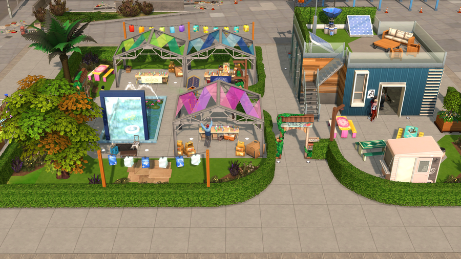 Square des Épicéas Rénovation - Marché Communautaire