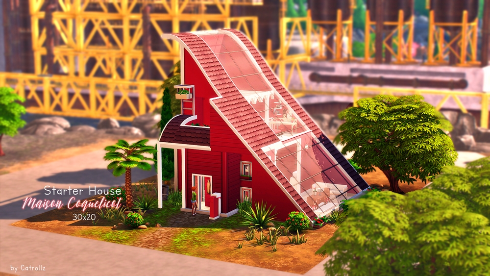 La maison Coquelicot (starter house)