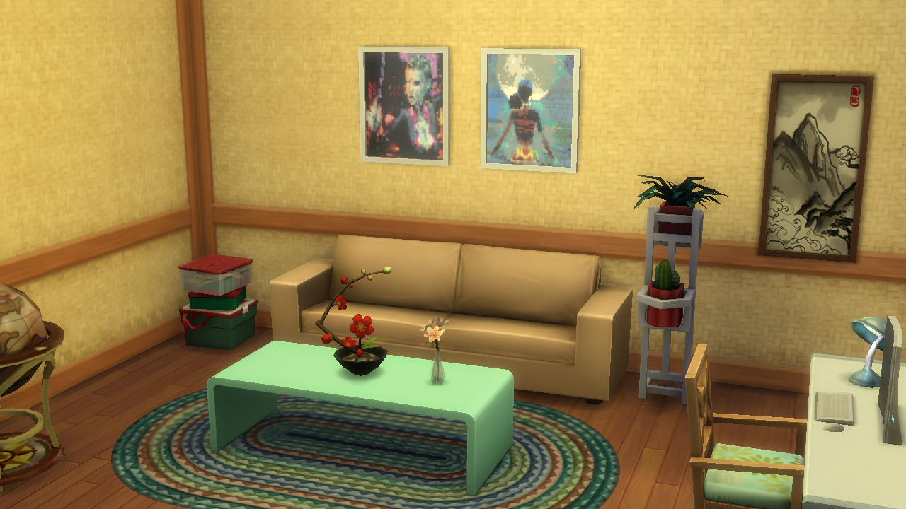 Ainé Les Sims 4 Realm Of Magic et Nalani Les Sims 4 Paradisiaques