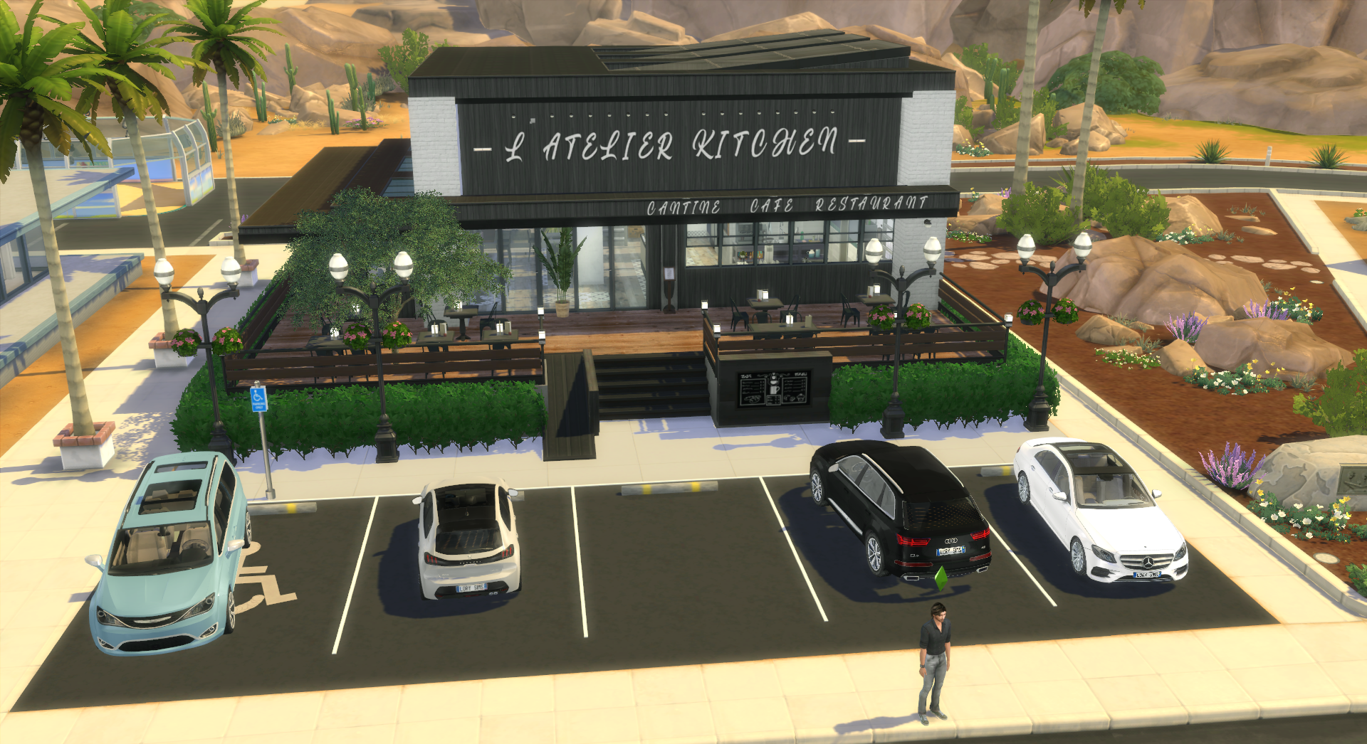 Restaurant l'atelier kitchen