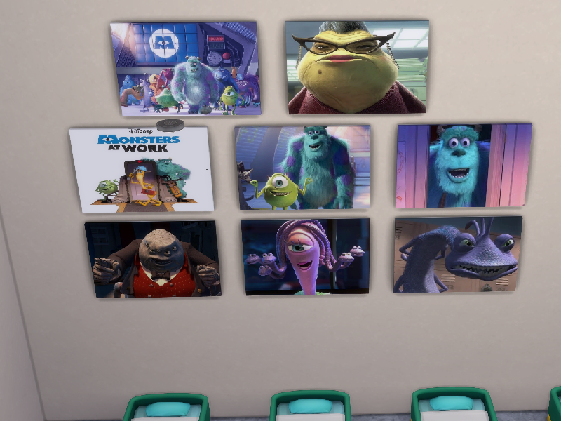 Premier set Monsters INC