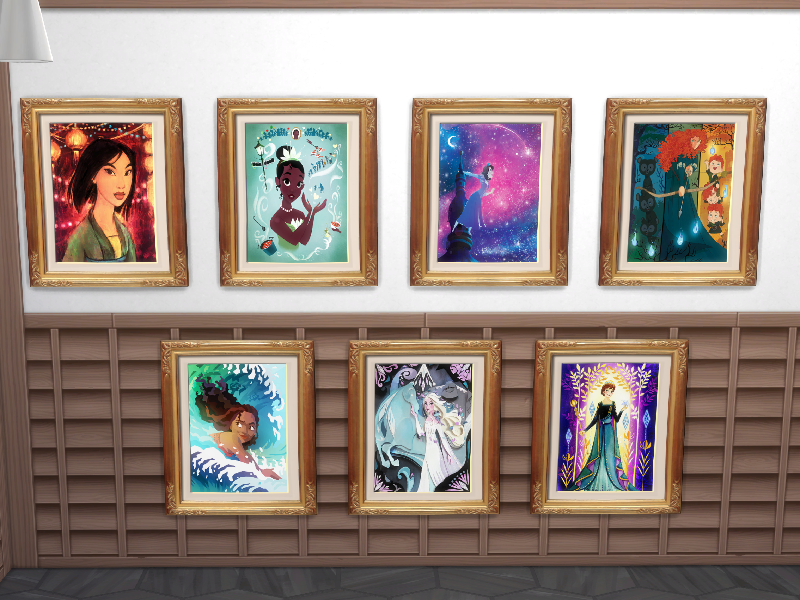 Tableaux Princesses 2