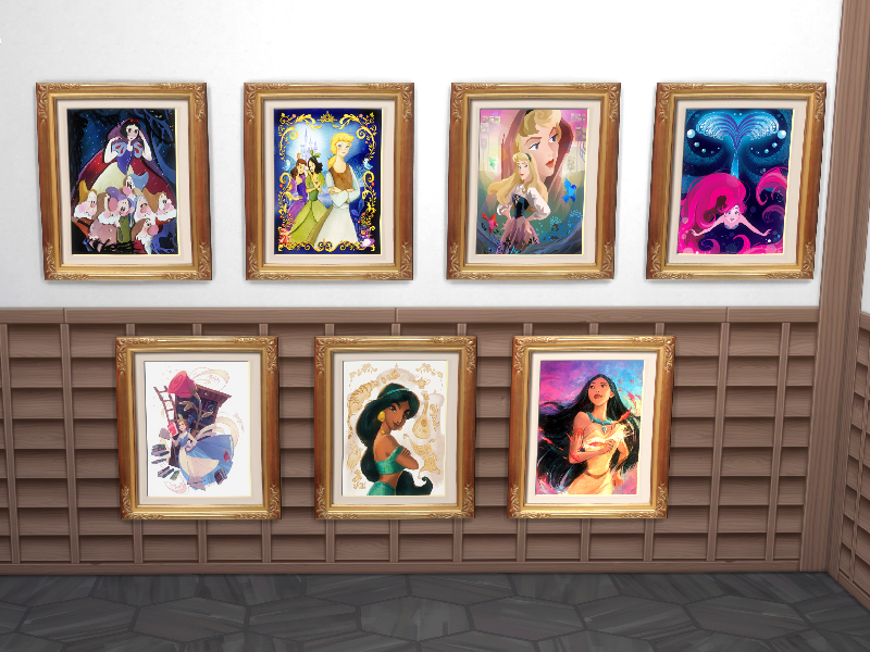 Tableaux Princesses 1