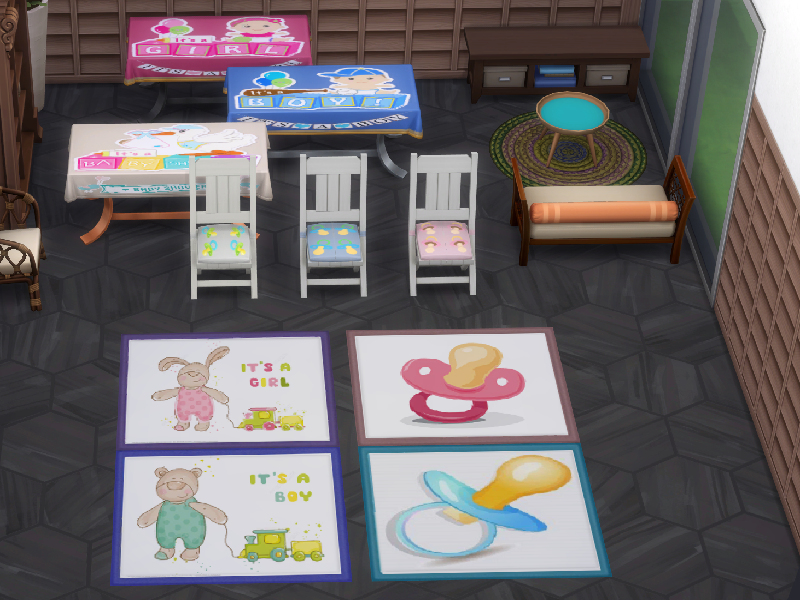 Set Baby Shower