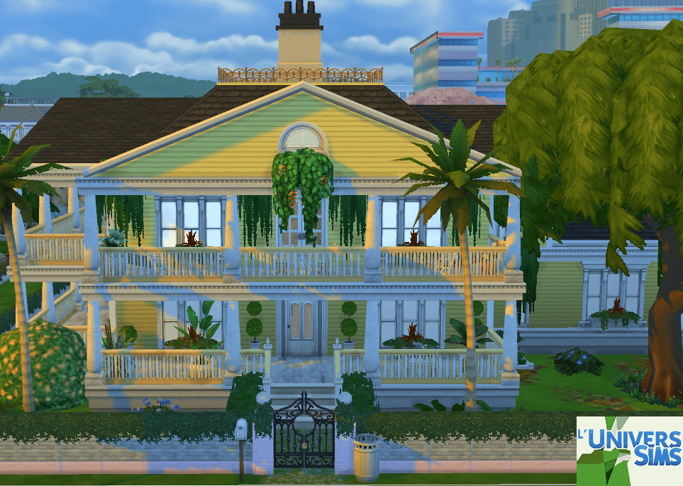 Yellow New Orleans House
