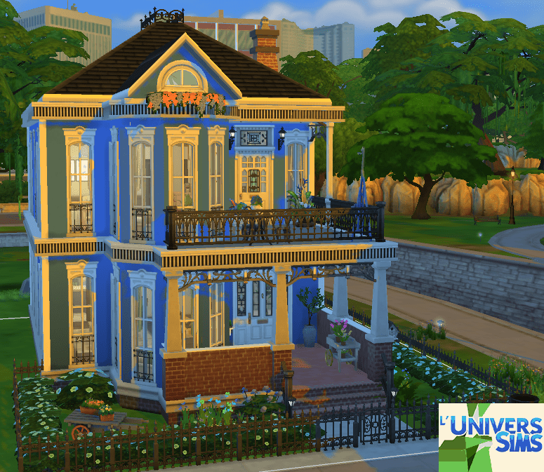 Blue New Orleans House