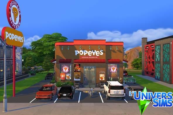 Popeyes Restaurant Plus Food