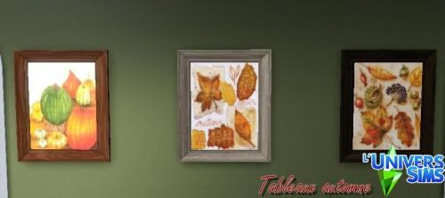 Plus d’informations sur «&nbsp;Tableaux d'automne&nbsp;»