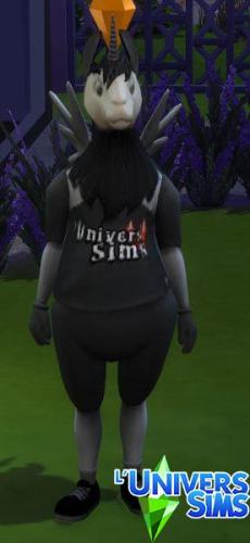 Plus d’informations sur «&nbsp;Mascotte de l'UniverSims Gothique&nbsp;»