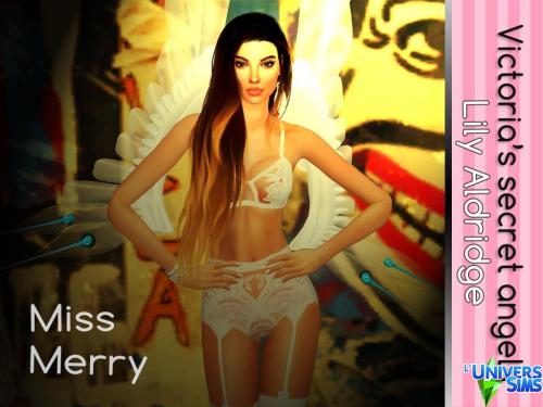 Plus d’informations sur «&nbsp;Victoria's secret angels meet Lily Aldridge as a sim :)&nbsp;»