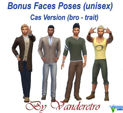 Plus d’informations sur «&nbsp;Bonus Faces Poses (unisex)&nbsp;»