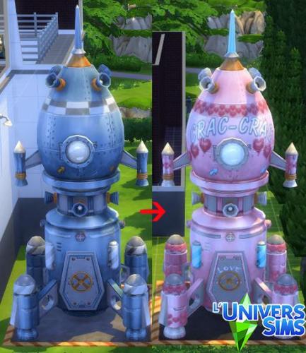 Plus d’informations sur «&nbsp;Fusée spatiale "love"&nbsp;»