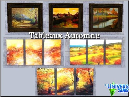 Plus d’informations sur «&nbsp;Tableaux d'automne&nbsp;»