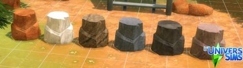 Plus d’informations sur «&nbsp;Guéridons en pierre (version 2)&nbsp;»