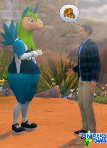 Plus d’informations sur «&nbsp;Mascotte de L'UniverSims&nbsp;»