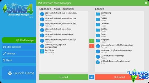Plus d’informations sur «&nbsp;The Sims 4 Ultimate Mod Manager V1.2&nbsp;»