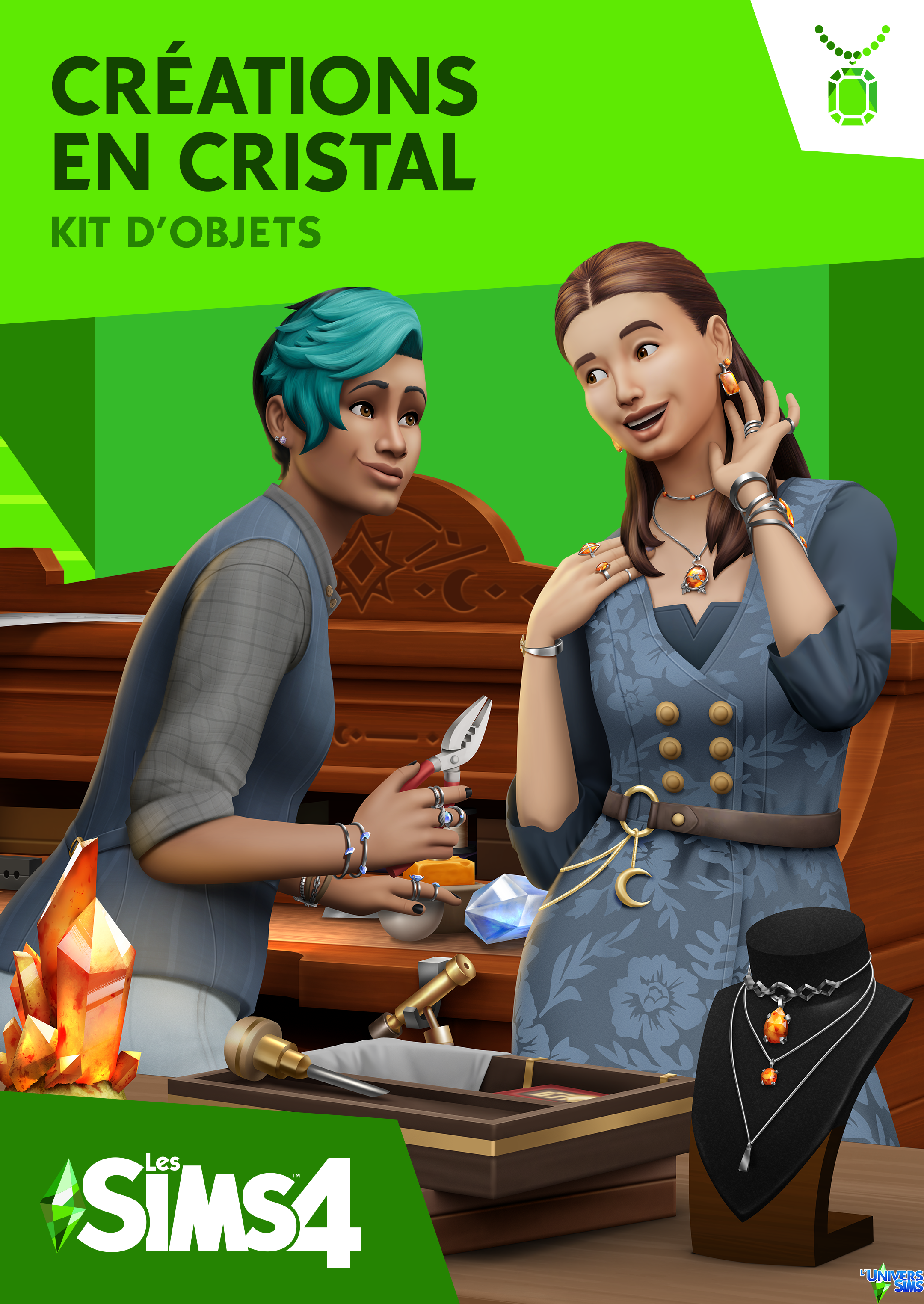 Les Sims 4 - Créations En Cristal SP 49 : Logos, Renders, Artwork