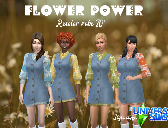 Recolor robe bouton 70'