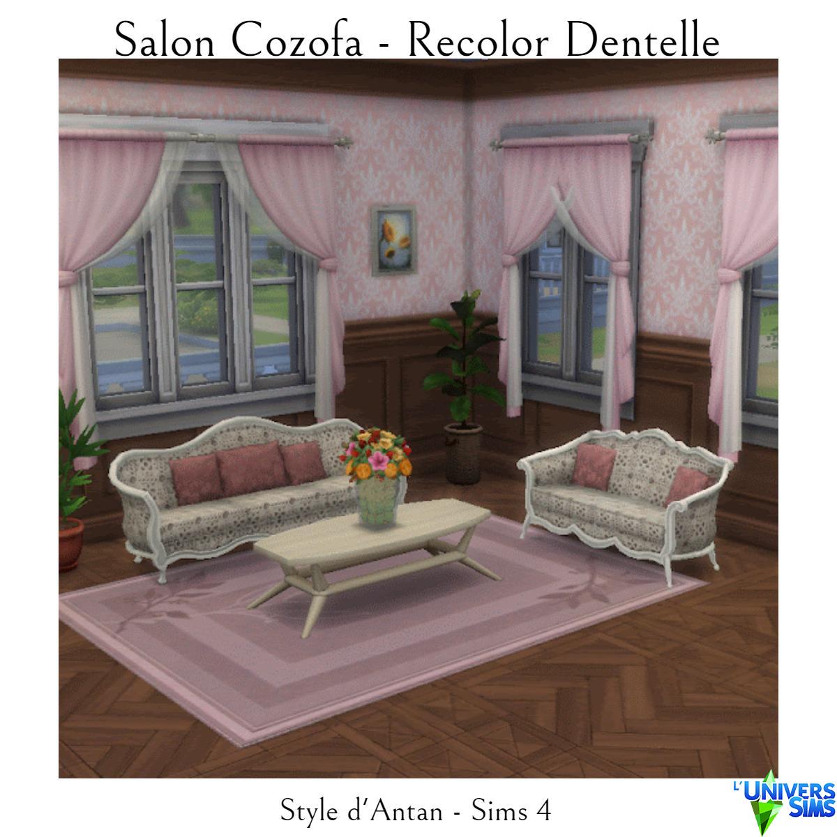 Recolor Salon cozofa - Dentelle