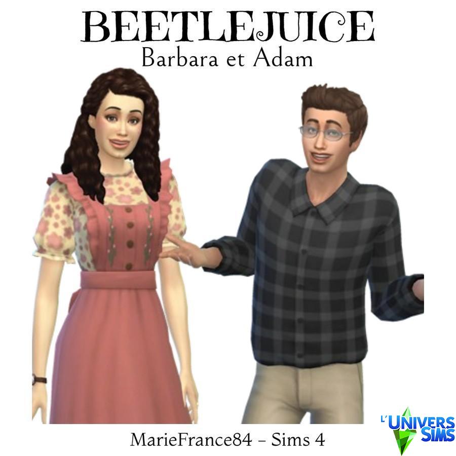 Beetlejuice//Adam et Barbara Maitland