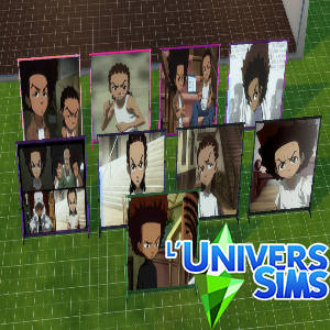 The Boondocks Backdrop