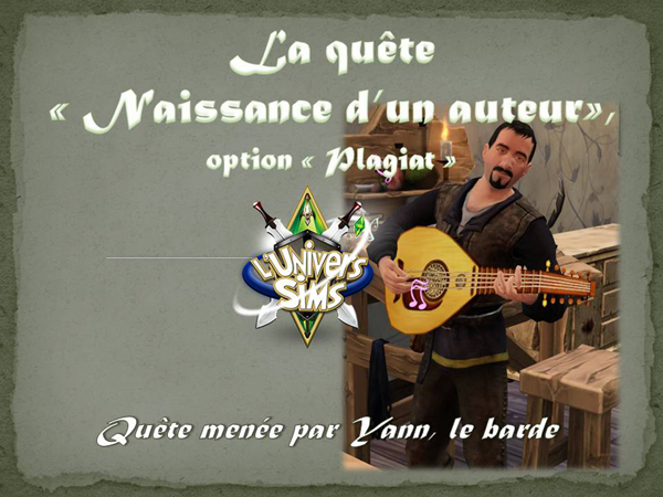 Presentation quete naissance auteur