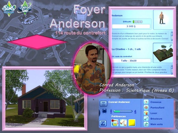 Sims3 Showtime - Les familles de Starlight Shores (1)