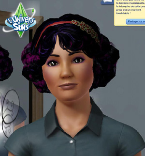 Sims3 Super Pouvoir -  Fanday Lyon - CAS - Coiffures femmes 6
