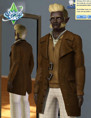 Sims3 Super Pouvoir -  Fanday Lyon - CAS - Vetements Hommes 1