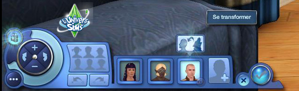 Sims3-Super-Pouvoir- Fanday Lyon -  CAS - creation creatures - transformation loup garou
