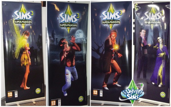 Sims3 Super Pouvoir -  Fanday Lyon - decoration salle 1