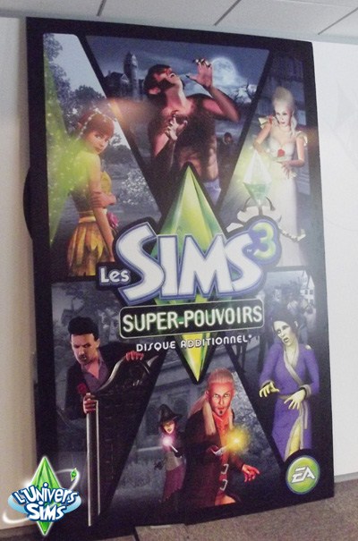 Sims3 Super Pouvoir -  Fanday Lyon - decoration salle 2