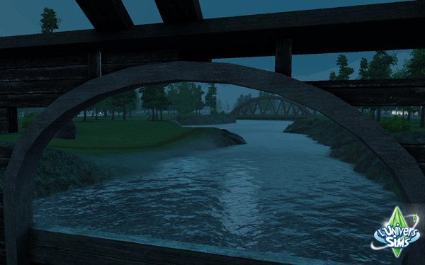 Sims3 Super Pouvoir -  Fanday Lyon -  vues de Moonlight Falls 12