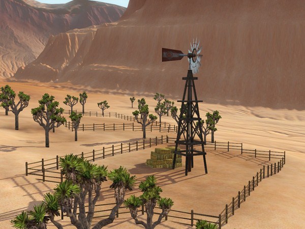 Sims-3-Lucky-Palms-Les-lieux-communautaires - Vue de Lucky Palms-4
