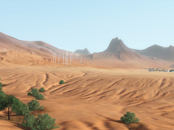 Sims-3-Lucky-Palms-Les-lieux-communautaires - Vue de Lucky Palms-7