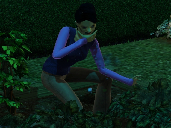 zombie qui mange