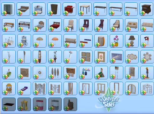 Mode achat - nouveaux objets 1