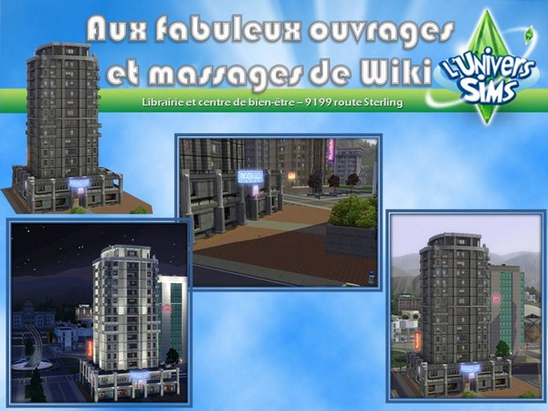 Sims-3-Acces-VIP-Bridgeport-Lieux-de-vie-Librairie