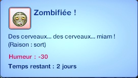 moodlet zombie temporaire